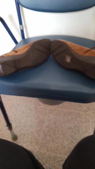Botines mujer cremallera ante y brillantinos