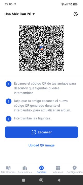 Cromos del Mundial para Intercambio