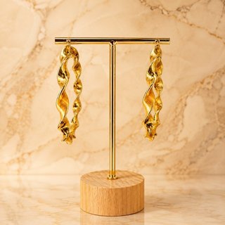 Pendientes Aro de Oro de 18 Quilates MAD-TRA2390