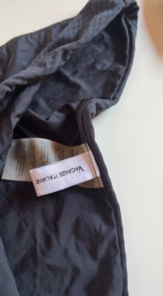 Bikini nero con dettaglio V Tg 46 cioe l