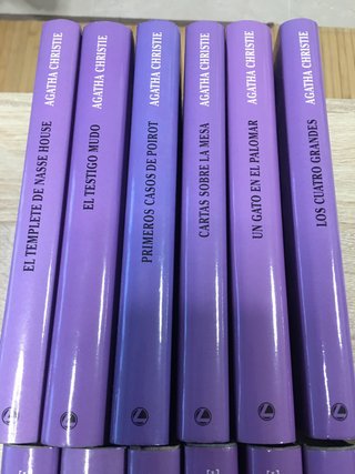 Colección libros de Agatha Christie