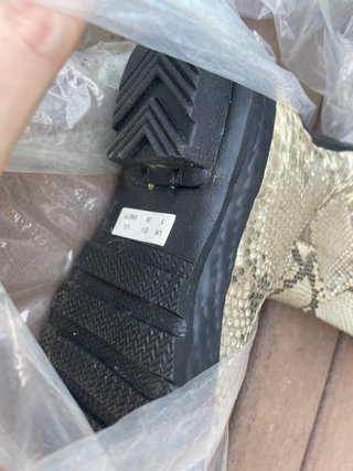 Botas de agua Hunter piel serpiente nuevas