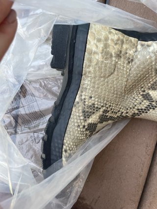 Botas de agua Hunter piel serpiente nuevas