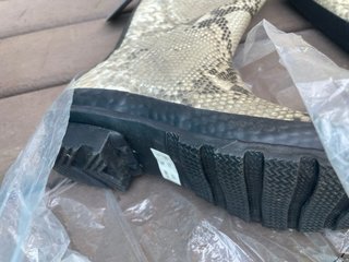 Botas de agua Hunter piel serpiente nuevas