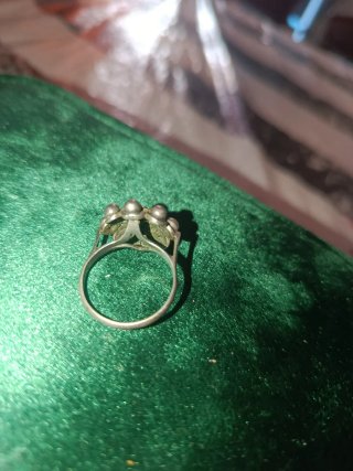 Anillo antiguo plata