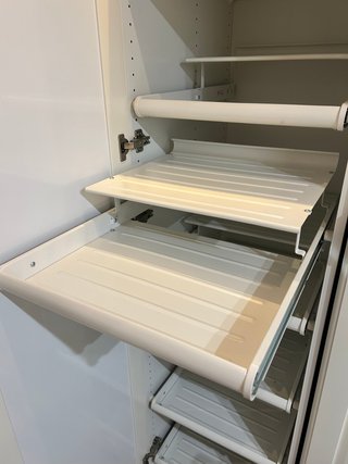 KOMPLEMENT Zapatero extraíble IKEA blanco