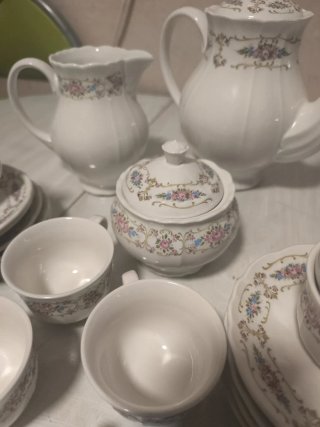Juego de café de porcelana