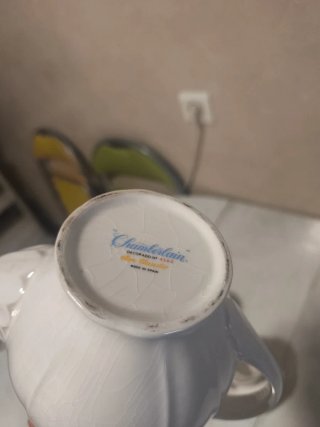 Juego de café de porcelana