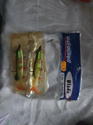 2 señuelos pesca Grauvell Blade