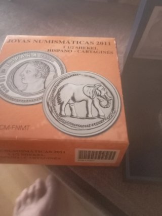 Moneda Plata 10€ joyas Numismáticas Shekel