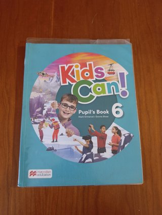 Libro de inglés de texto de 6 primaria.
