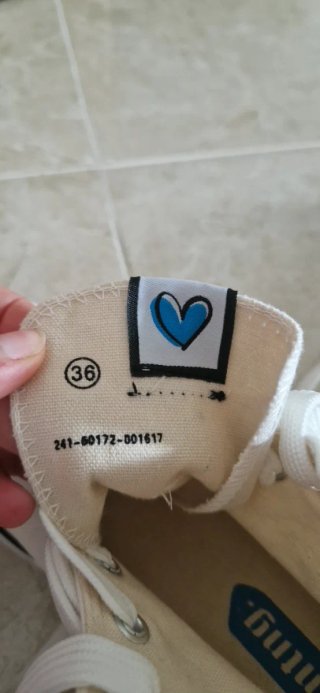 Zapatillas altas blancas
