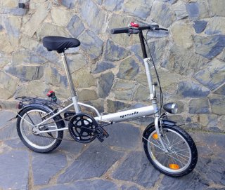 Bicicleta plegable aluminio 16