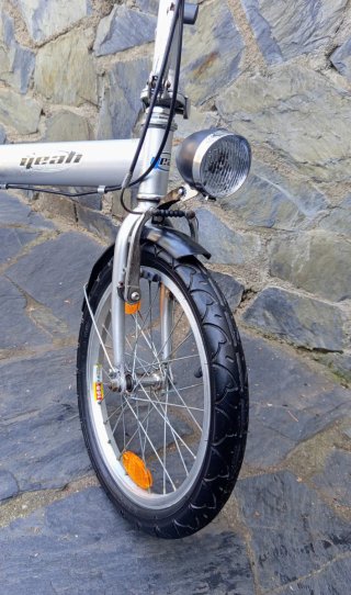 Bicicleta plegable aluminio 16
