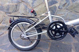 Bicicleta plegable aluminio 16