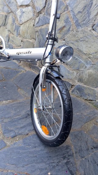 Bicicleta plegableYeah (Pat.Dahon) aluminio 16