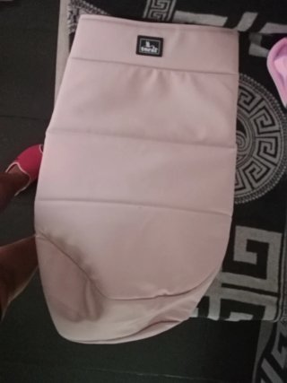 Carro de bebé rosa