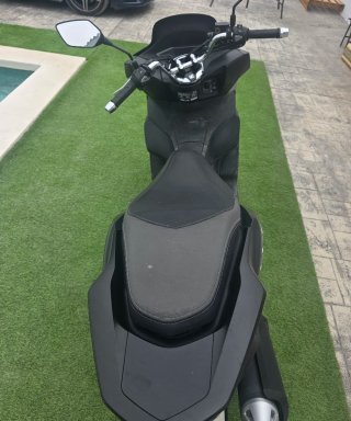 Moto Scooter Negra