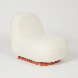 Plumerina - Sofa Poltrona da salotto 1 Posto colore Bianco
