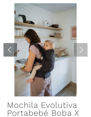 Mochila Portabebés Boba
