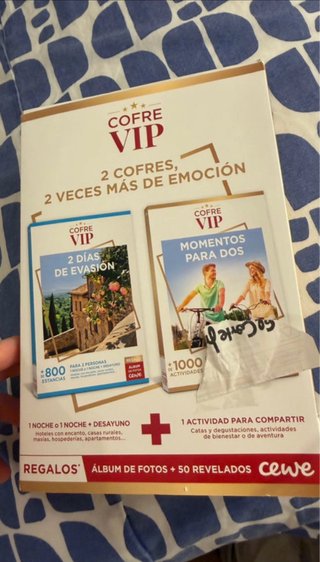 Cofre VIP El Corte Inglés: 2 Cofres