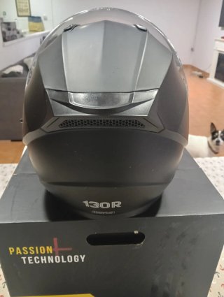 Casco Moto 130R Negro Nuevo