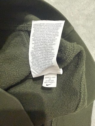 Felpa Nike Verde Talla XS