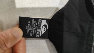 Bañador Quiksilver Negro y Rojo