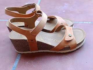Sandalias Panama Jack Talla 38 Cuña