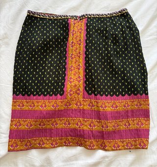 Mini Falda Estampada  Zara Talla S