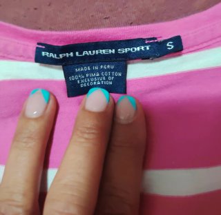 Camiseta Polo Ralph Lauren rayas S