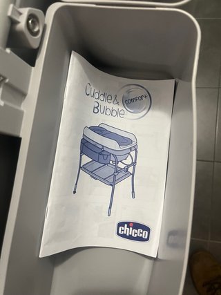 Bañera cambiador Chico Cuddle&Bubble ( Madrid )