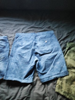 Pack de3  Bermudas de chico vaqueras y de algodón.