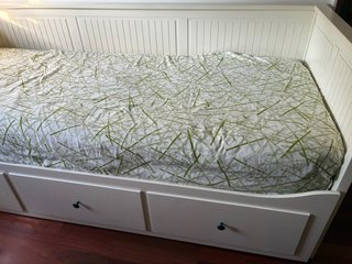 Divano Ikea Hemnes + 2 materassi e regalo 4 copripiumini