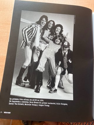 Libro AC/DC Metal Planet
