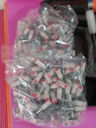 Pistola Clavos Acero Impacto + Accesorios