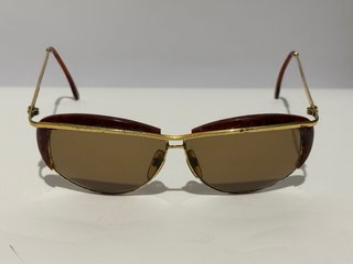 Occhiali da sole Valentino vintage oro