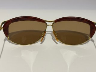 Occhiali da sole Valentino vintage oro
