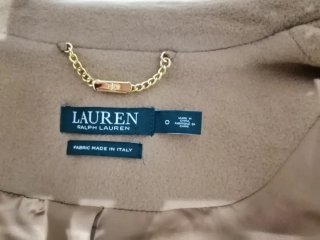 Abrigo Ralph Lauren Beige Mujer