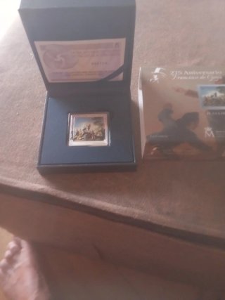 Moneda 10€ Goya 275 Aniversario Plata
