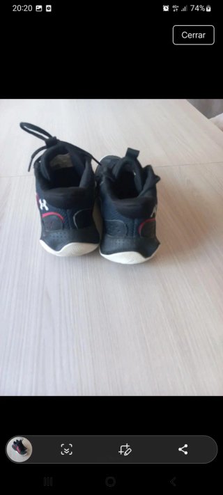 Zapatillas Baloncesto Under Armour Negras Rojas