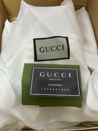 Zapatillas Gucci Ace Cuero Mujer