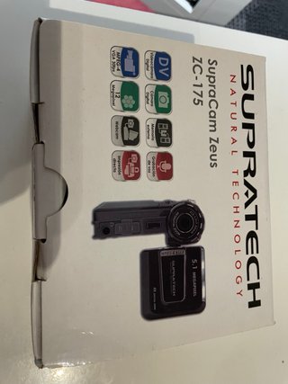 Videocámara Supratech Negra
