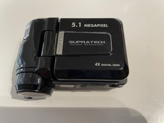 Videocámara Supratech Negra