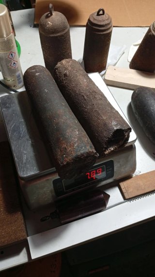 Pesas de reloj Morez