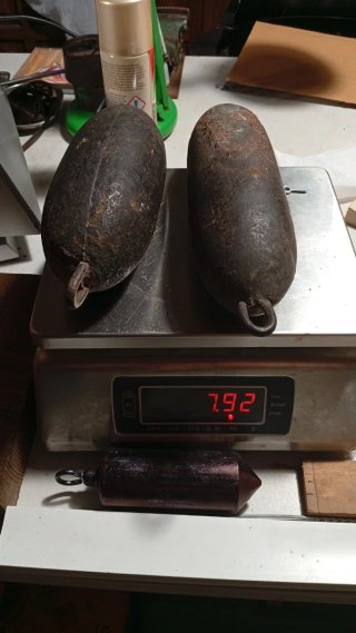 Pesas de reloj Morez