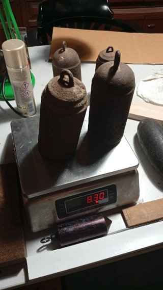 Pesas de reloj Morez