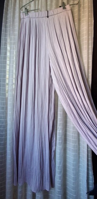Pantalón Palazzo Zara Lila