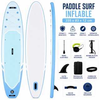 Tabla Paddle Surf Inflable Nuevo 165KG+