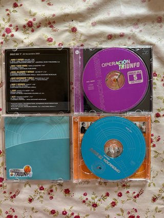 2 CDs Operación Triunfo